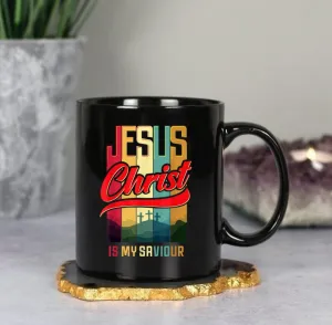 Jesus Christ Is My Saviour - Christian Coffee Mugs - Bible Verse Mugs - Scripture Mugs - Religious Faith Gift - Ciaocustom