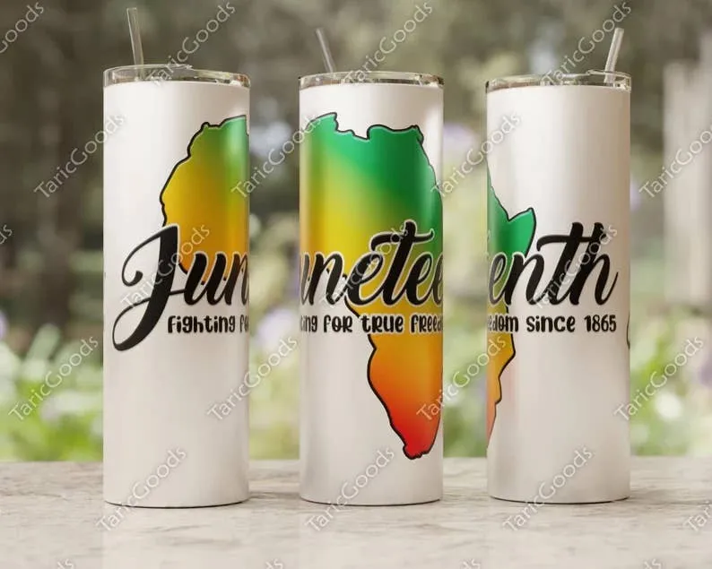 Juneteenth Africa Tumbler- Custom Reasons