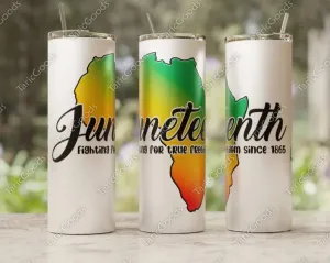 Juneteenth Africa Tumbler- Custom Reasons