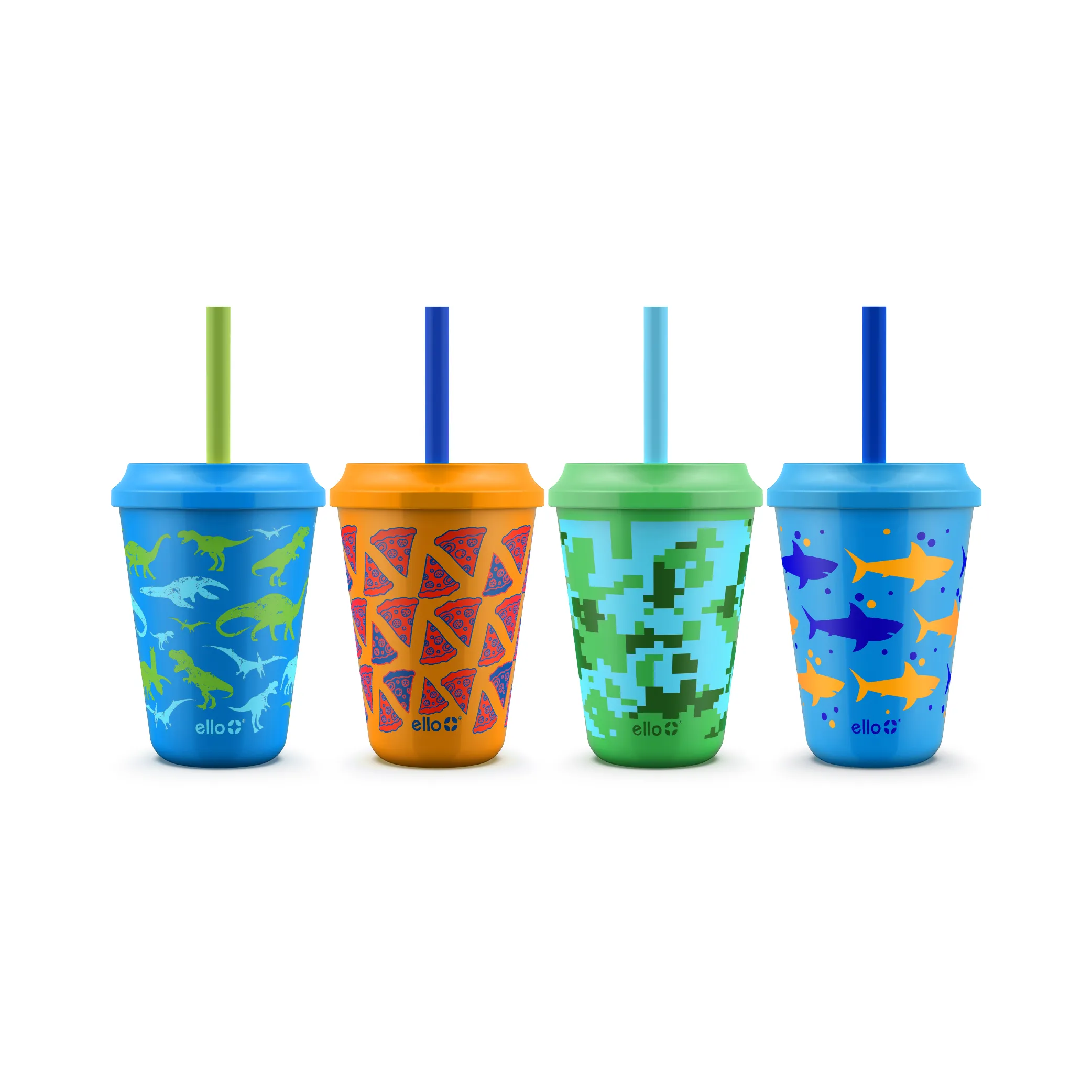 Kids 12oz Color Changing Cups 4 Pack