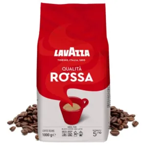 Lavazza Qualità Rossa Whole Bean Coffee, Medium Roast, 1 Kg