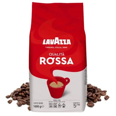 Lavazza Qualità Rossa Whole Bean Coffee, Medium Roast, 1 Kg