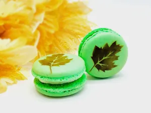 Leaf Macarons | Custom Gourmet Macarons | Perfect for Thanksgiving and Your Next Holiday Celebrations