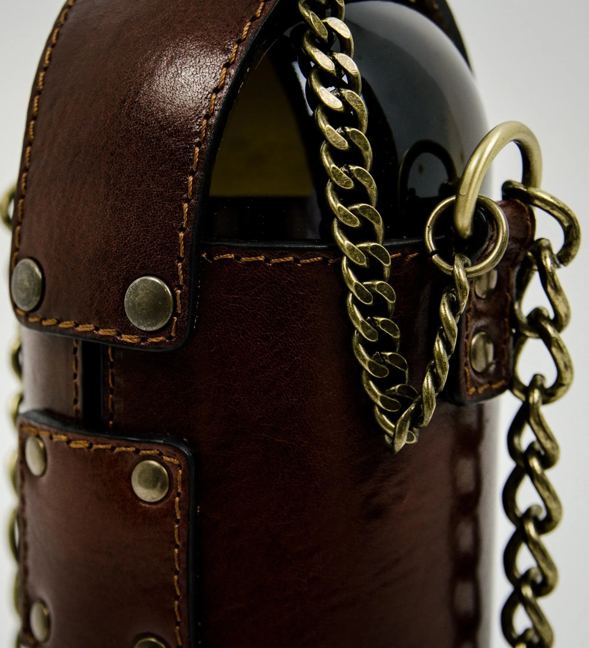 Leather Wine Tote for Women - Saving Grapes