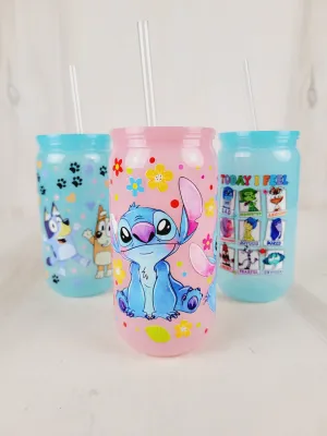 Lindsay's Creations, Plastic Tumblers with Lid