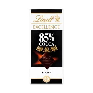 LINDT EXCELLENCE COCOA DARK 85% 100GM