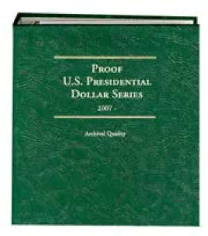 Littleton Album for Presidential Dollars 2007-2016 Proof LCA71