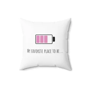 Low Battery Pillow Case