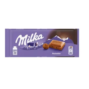 Milka Alpine Noisette Chocolate Bar 100g
