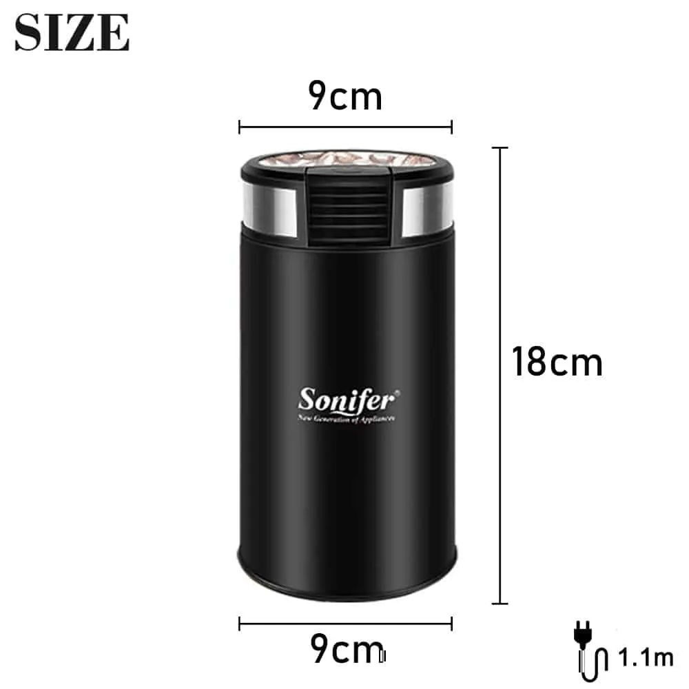 Mini Electric Stainless Steel Coffee Beans Grinder