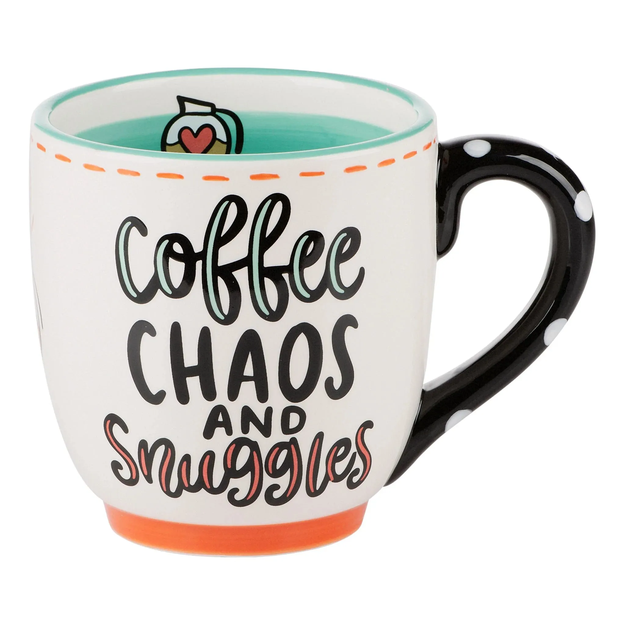 Mom Runs On Coffee & Chaos Mug