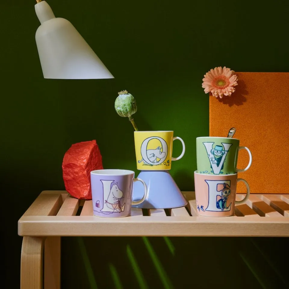 Moomin Mug Alphabet