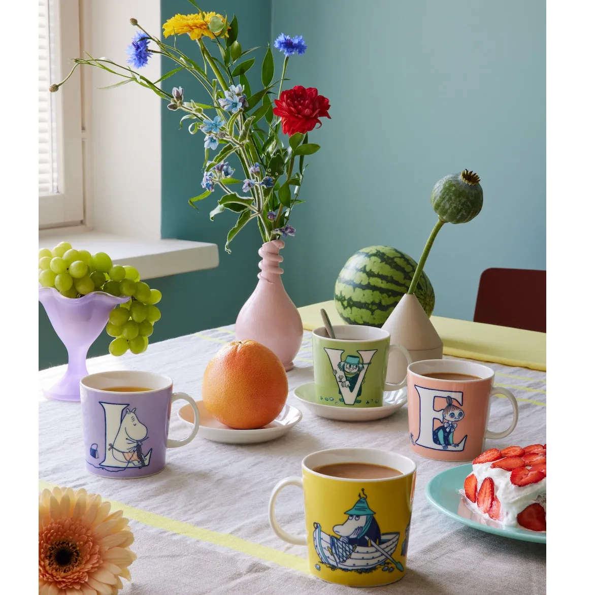 Moomin Mug Alphabet