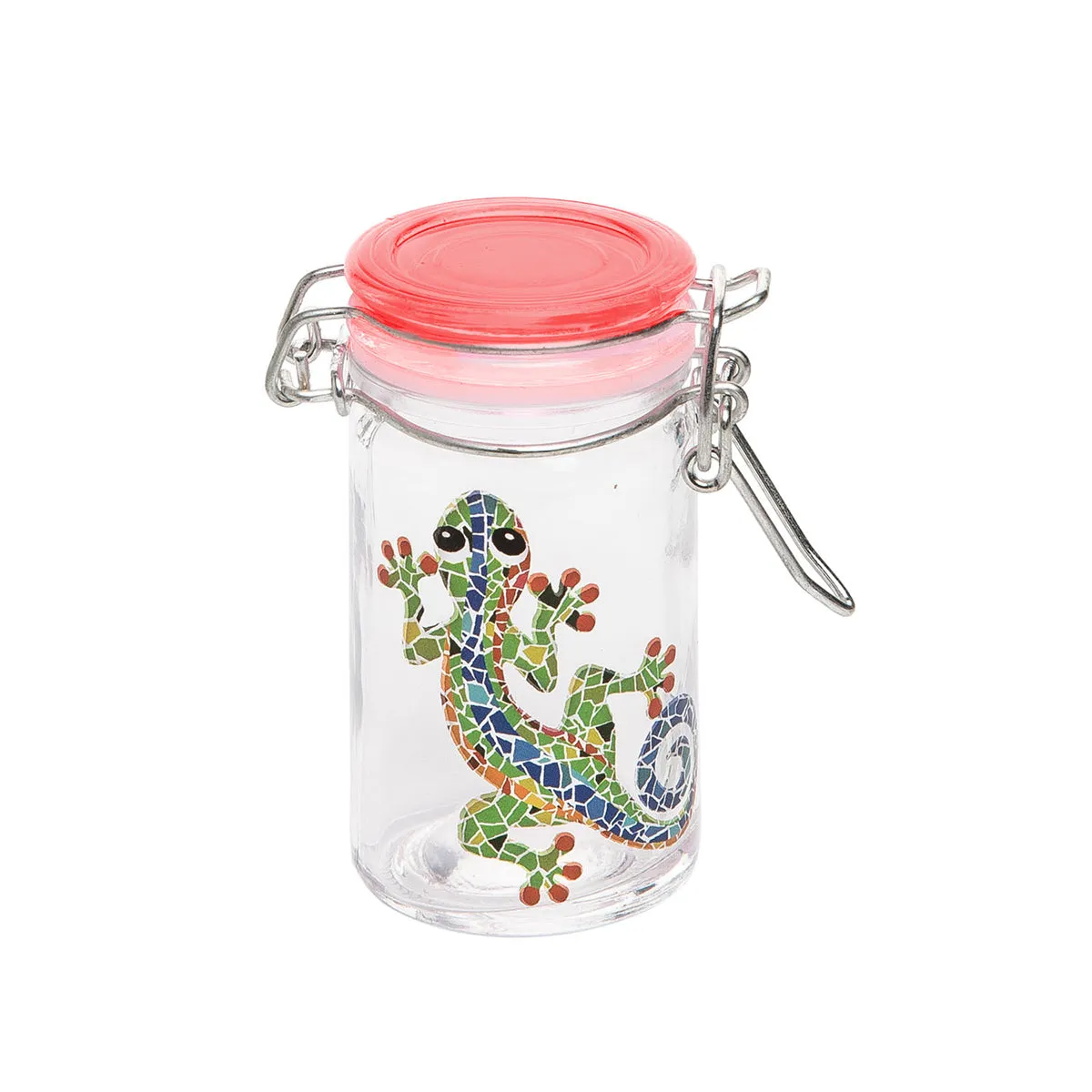 Mosaic Gecko Mini Jar