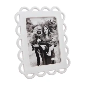 Mud Pie Large Scallop Frame