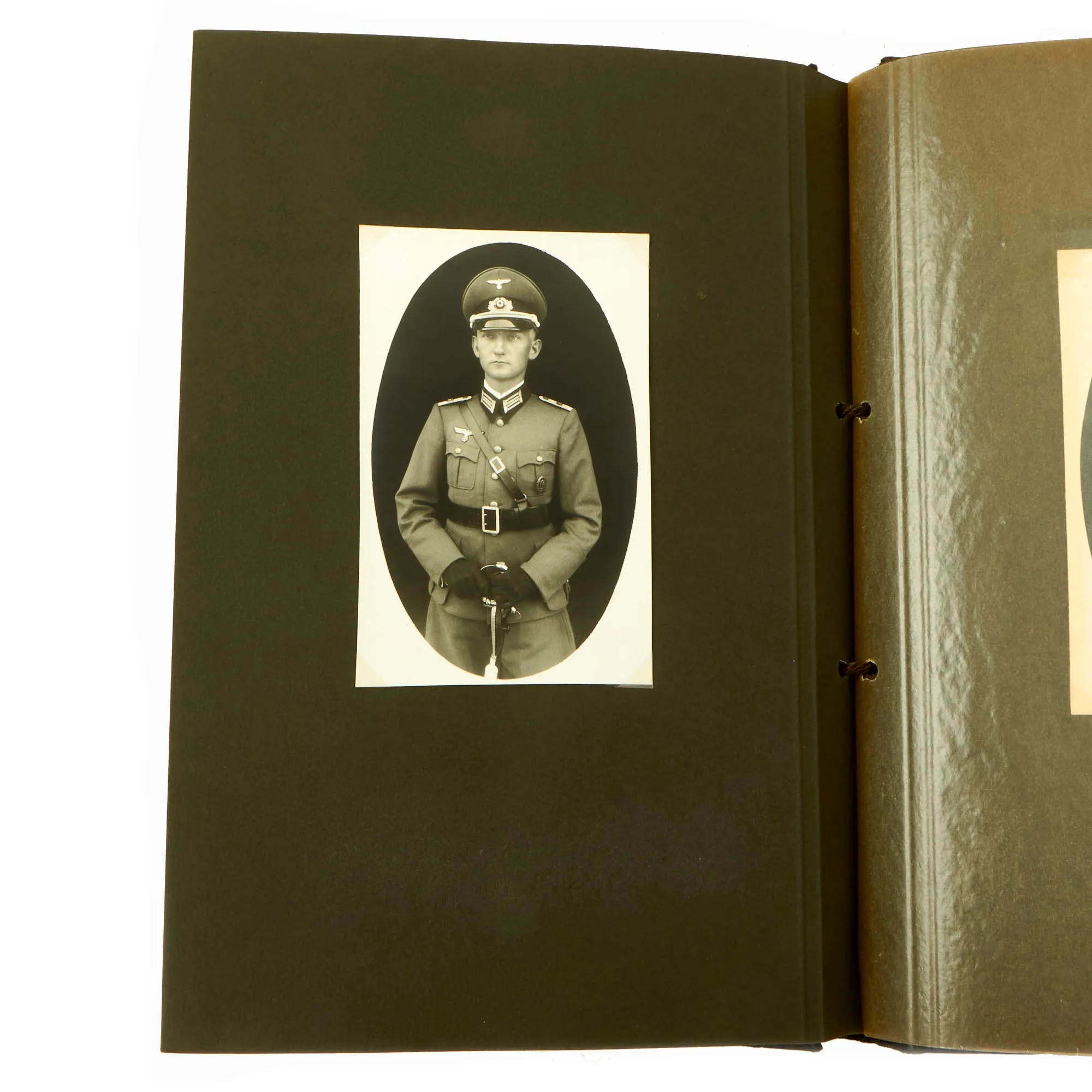 Original German WWII Heer Army "I" Company 63rd Artillery Regiment Photo Album - 34 Photos