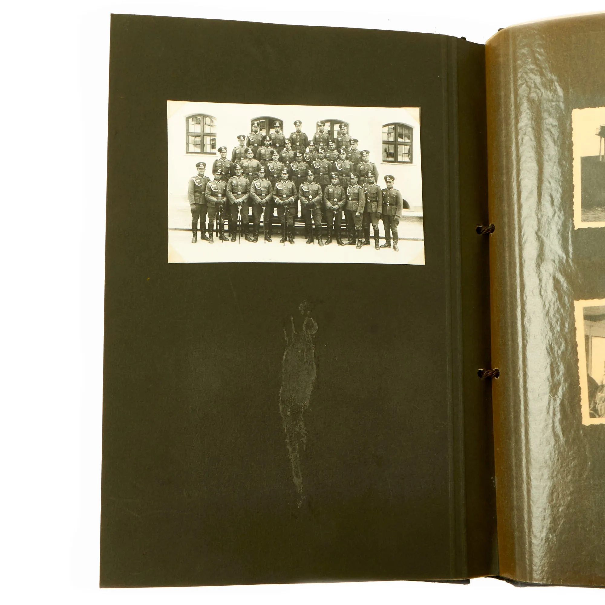 Original German WWII Heer Army "I" Company 63rd Artillery Regiment Photo Album - 34 Photos