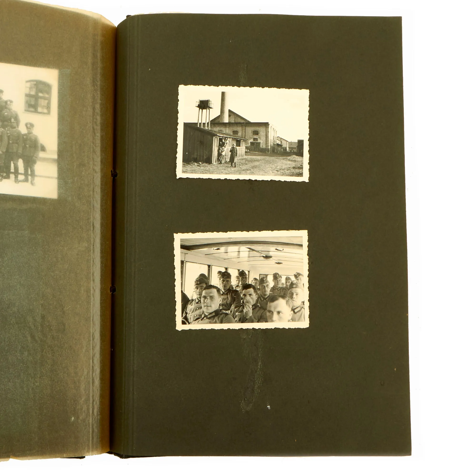 Original German WWII Heer Army "I" Company 63rd Artillery Regiment Photo Album - 34 Photos