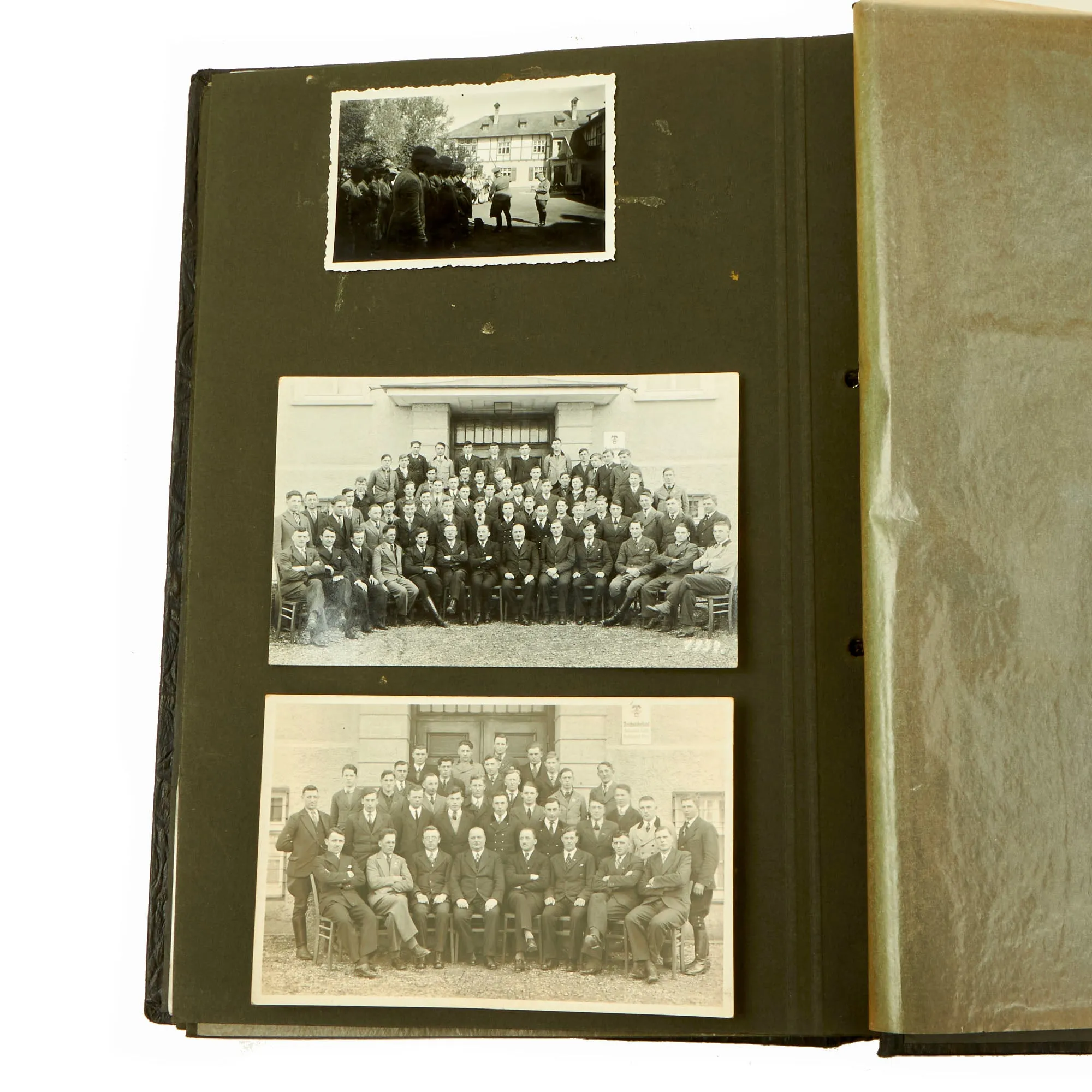 Original German WWII Heer Army "I" Company 63rd Artillery Regiment Photo Album - 34 Photos