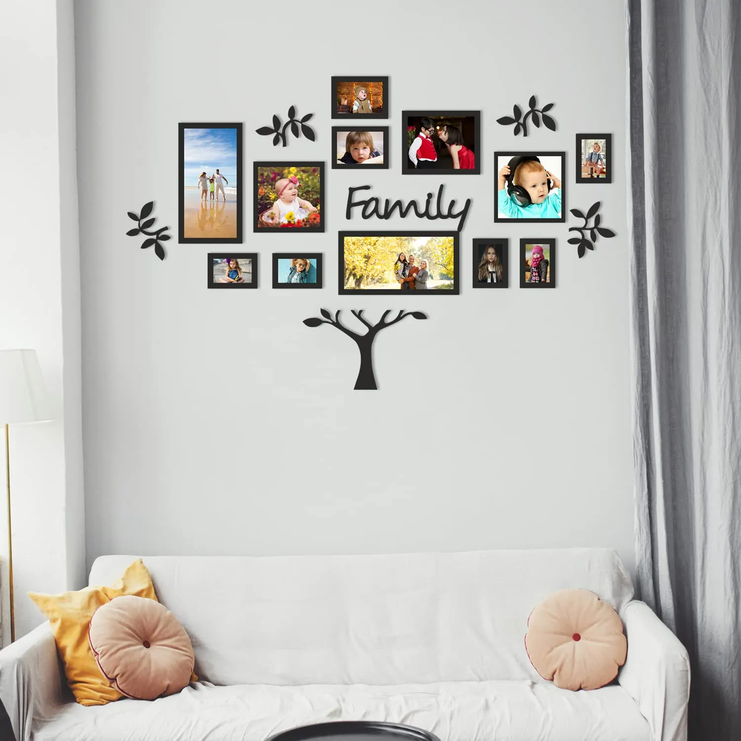 PAPER PLANE DESIGN Photo Frame Collage Set for Home Decor With Wall Hanging And Wall Accents for wall (Art Deco_05)