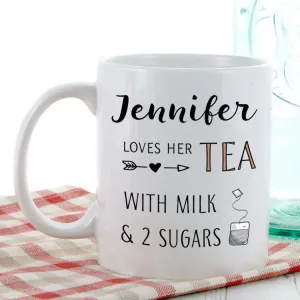 Personalised Tea Lover Mug