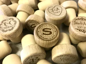 Personalized Wedding Favor Wine Stoppers
