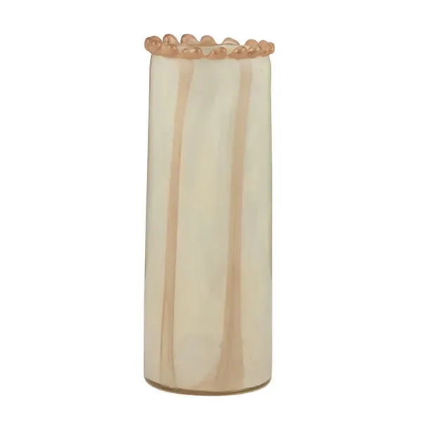 Pettine Stripe Glass Vase 35cm