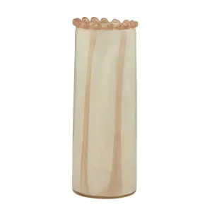 Pettine Stripe Glass Vase 35cm