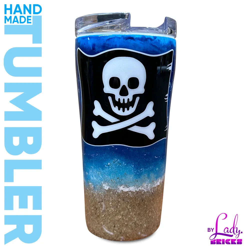 Pirate Flag Tumbler Cup