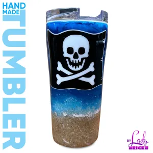 Pirate Flag Tumbler Cup