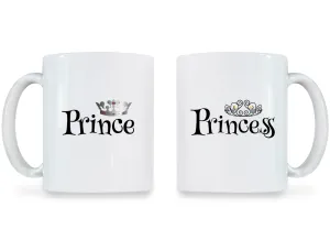 Prince & Princess - Couple Coffee Mugs