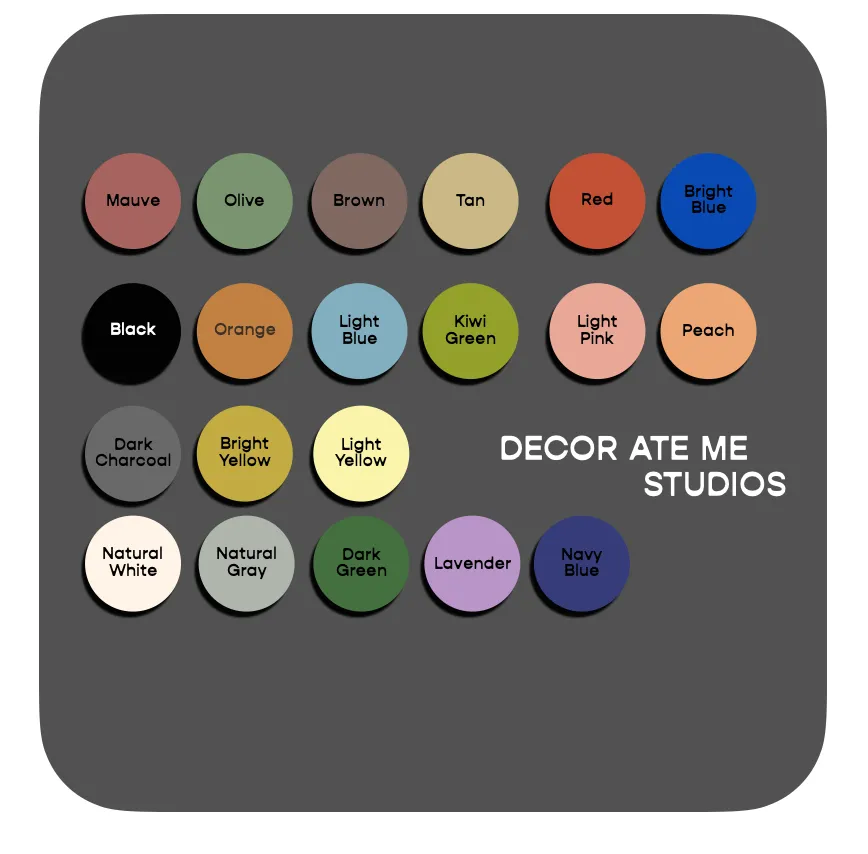 "Arete" Platillos | Home Decor Collection