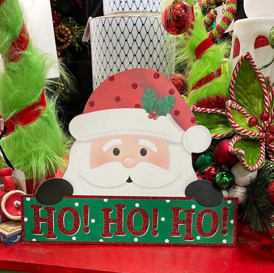 "Ho Ho Ho" Santa Sign