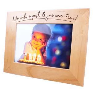 "We Made A Wish" Landscape Frame