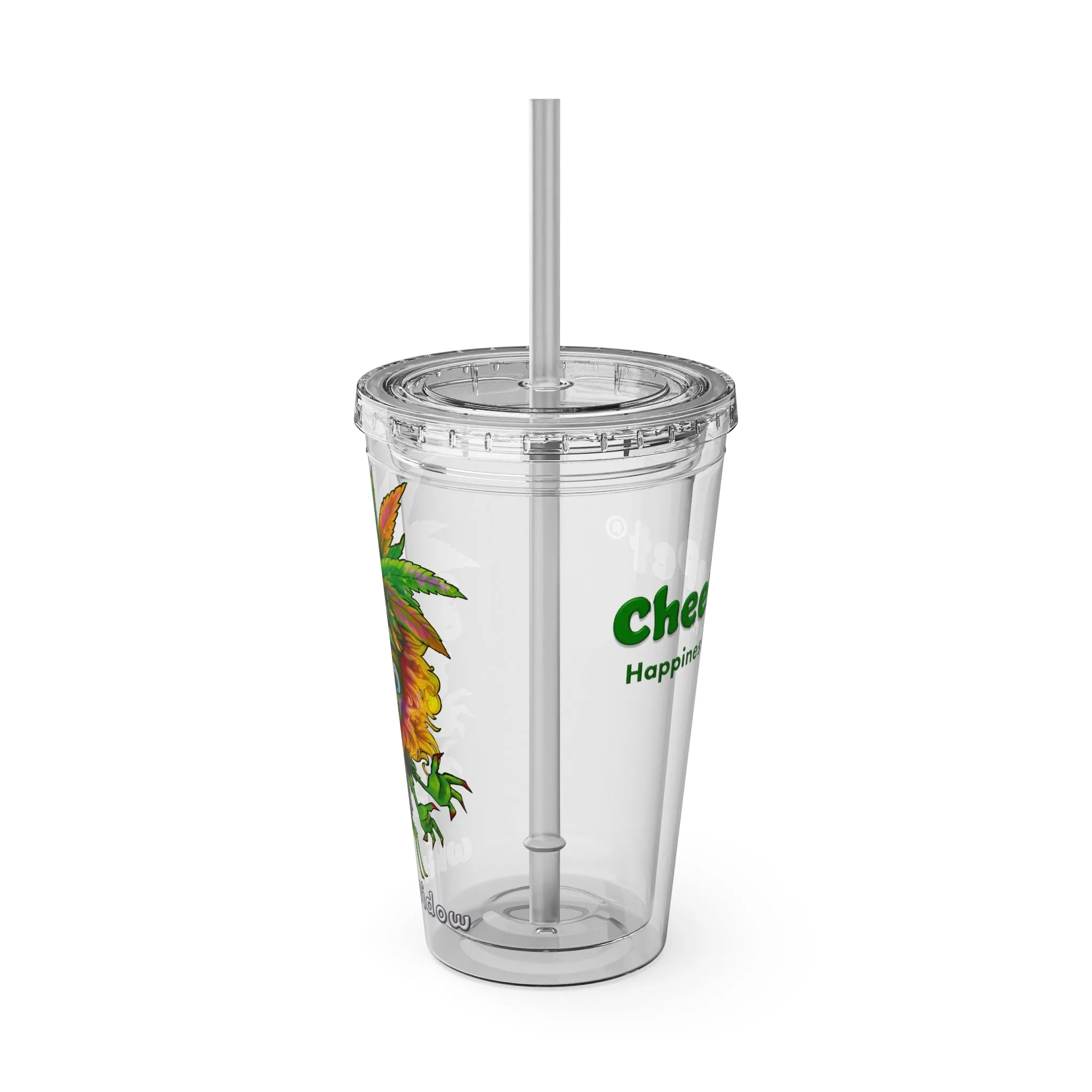 Roadie with Straw, 16oz - WhiteWidow