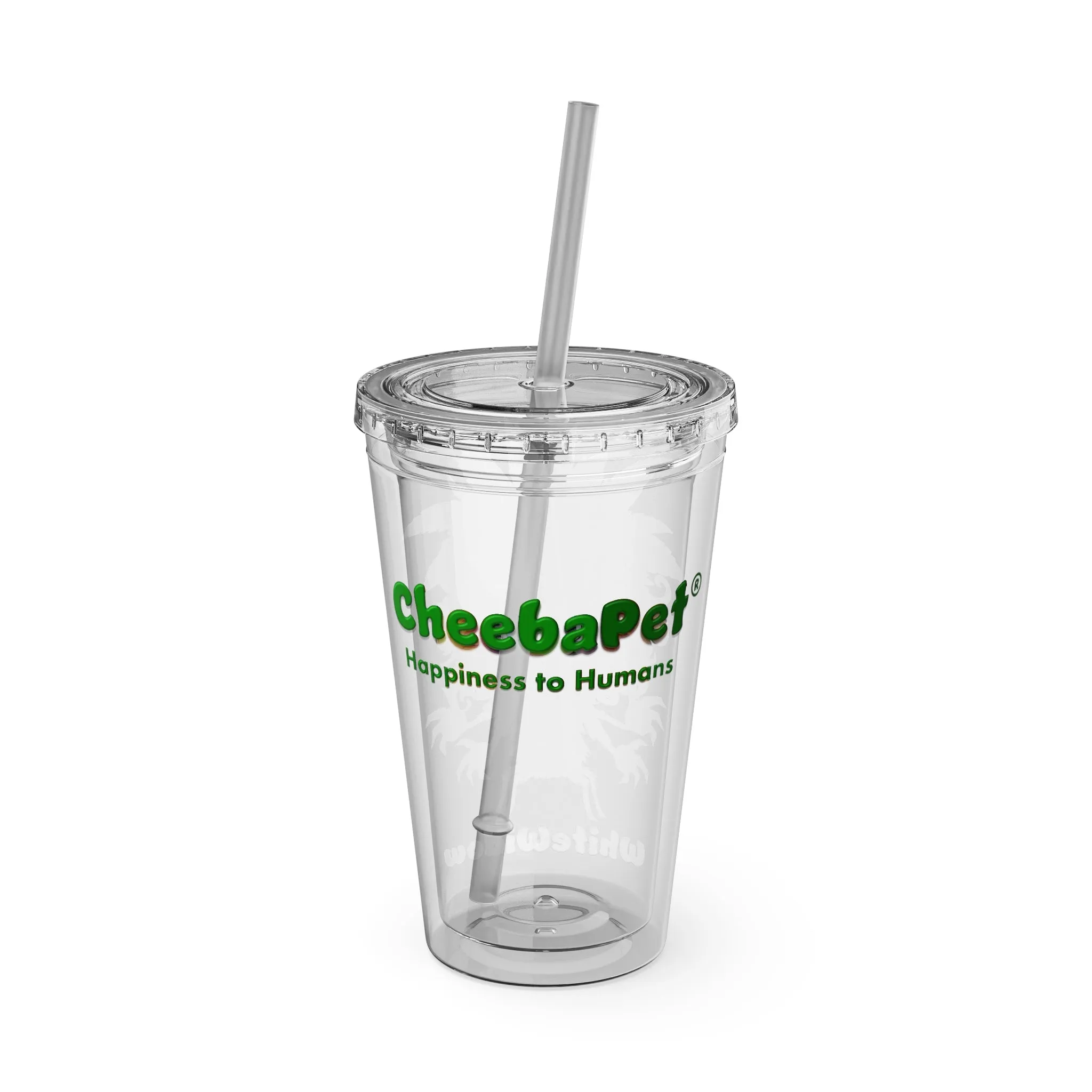 Roadie with Straw, 16oz - WhiteWidow
