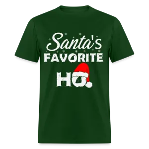Sant's Favorite Ho - Funny Christmas T-Shirt