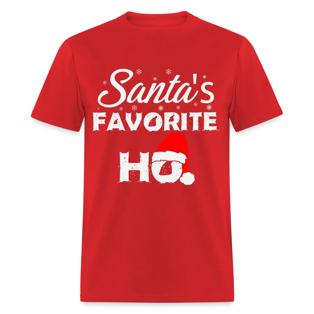 Sant's Favorite Ho - Funny Christmas T-Shirt