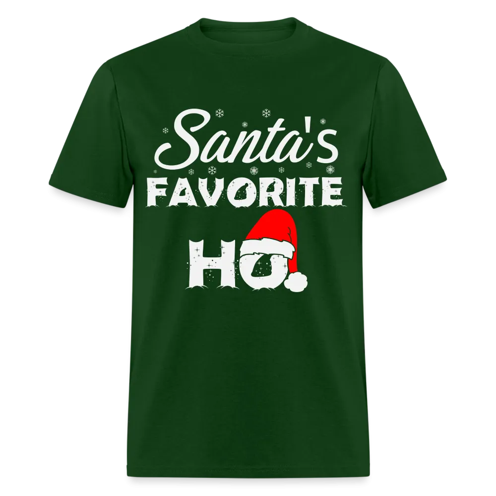 Sant's Favorite Ho - Funny Christmas T-Shirt