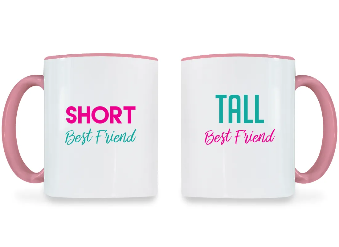 Short & Tall Best Friend - BFF Coffee Mugs