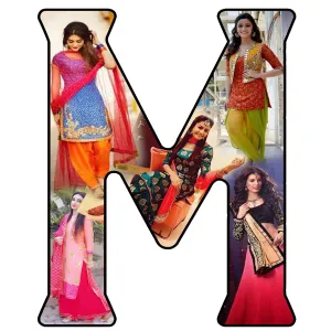 Shri Kanth Art® Personalized Alphabets for Gift and Home Decor Wood Photo Collage (Multicolored) (Frame:- M)| Happy Birthday, Anniversary Photo Cut Out Frame for Boy & Girl for Gift