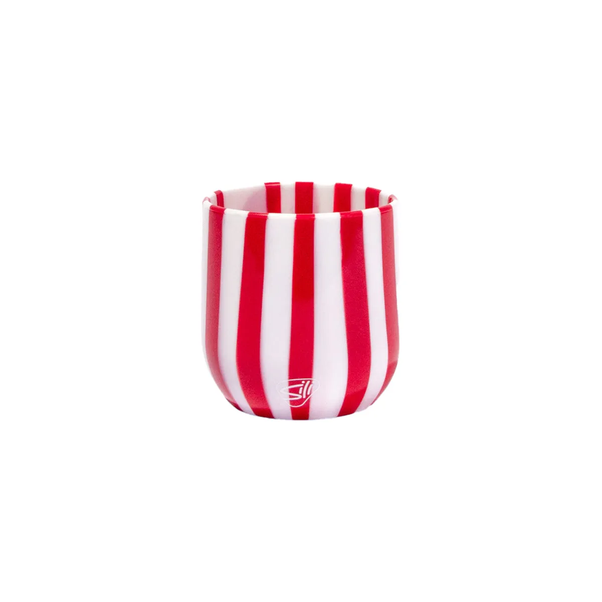 Silipint Silicone 12 oz Candy Cane Collection Wine Tumbler