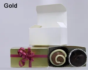Small plain favor box chocolate filled