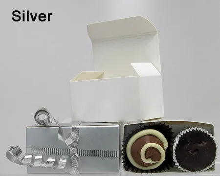 Small plain favor box chocolate filled