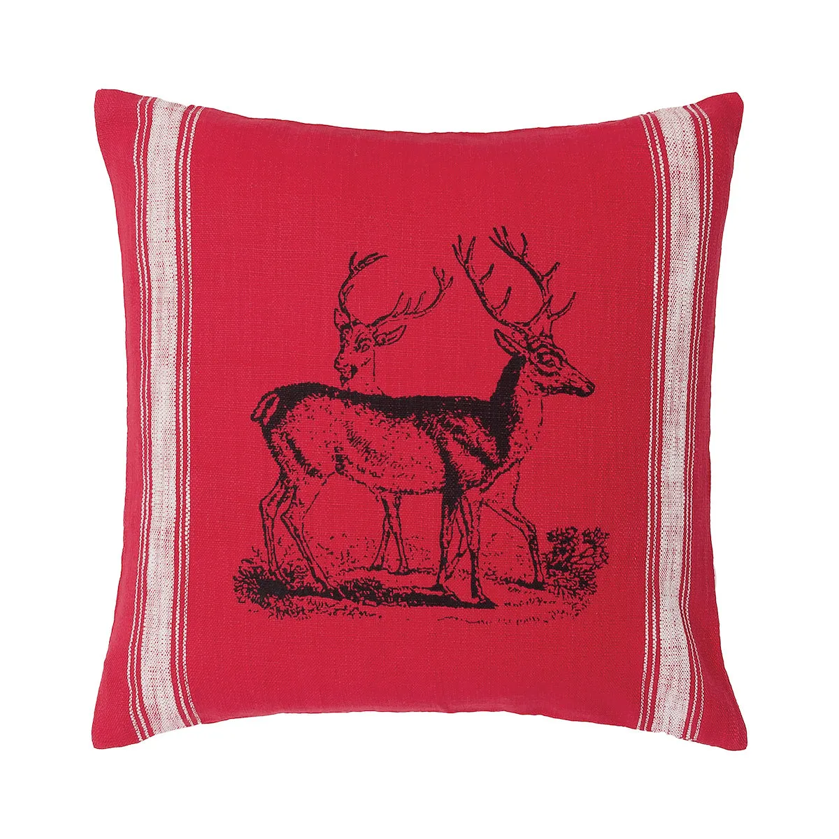 Stag Feed Sack Pillow