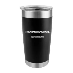 Synchronized Skating, 20 oz Tumbler