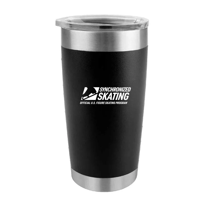Synchronized Skating, 20 oz Tumbler