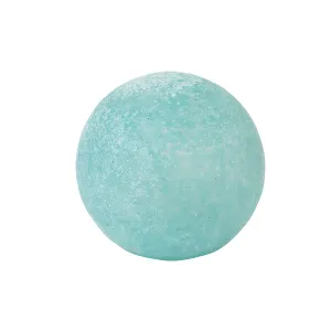 Teal Glass Frosted Ball