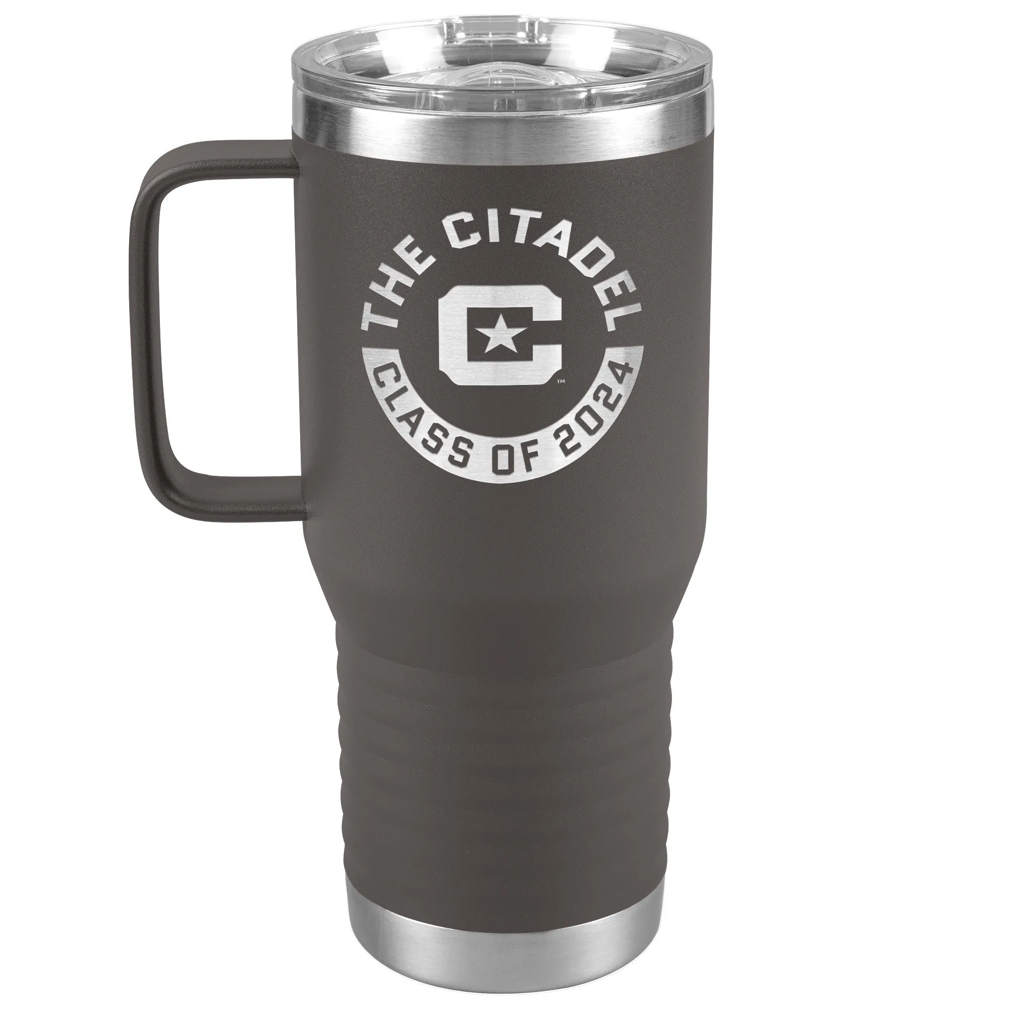 The Citadel, C Star Logo, Class of 2024, Travel Tumbler - 20oz
