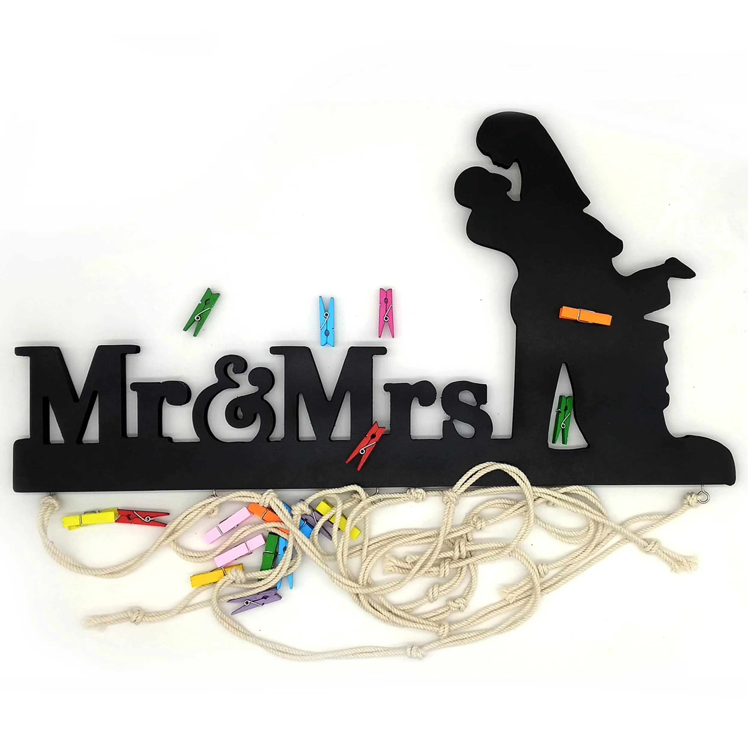 VAH Mr and Mrs photo wall hanging, hanging photo frames for wall decoration, moments wall hanging, photos hanging for wall decoration, photo frames for wall decoration with light.